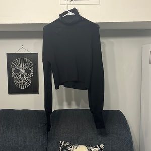 Elegant Black Turtleneck Sweater